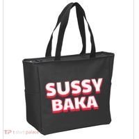 Sussy Baka Funny Sus Meme Tote Bag thumb 2