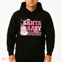 Santa Baby Festive Holiday Graphic Hoodie thumb 2