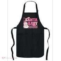 Santa Baby Festive Holiday Graphic Apron thumb 0