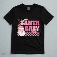 Santa Baby Festive Holiday Graphic T-Shirt thumb 5
