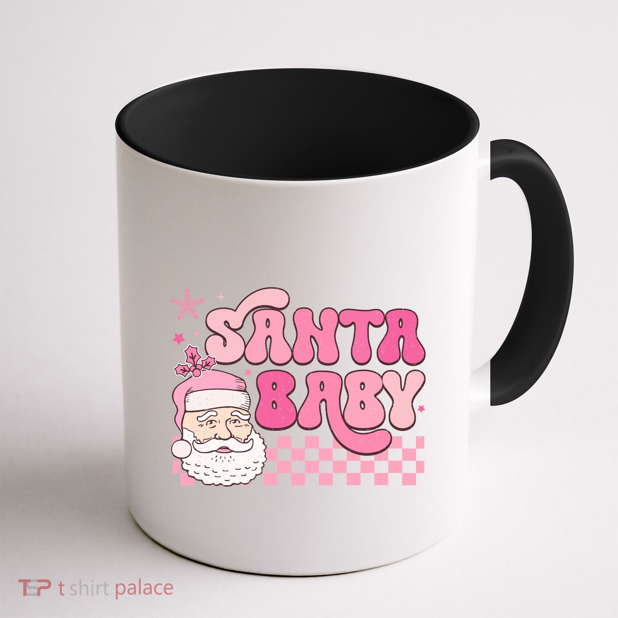 Santa Baby Festive Holiday Graphic Coffee Mug
