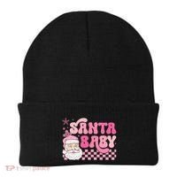 Santa Baby Festive Holiday Graphic Beanie thumb 0