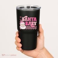 Santa Baby Festive Holiday Graphic Tumbler thumb 2