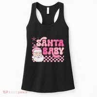 Santa Baby Festive Holiday Graphic Women's Tank Top thumb 0