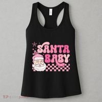 Santa Baby Festive Holiday Graphic Women's Tank Top thumb 3