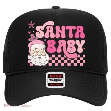 Santa Baby Festive Holiday Graphic Hat