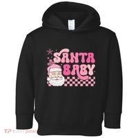 Santa Baby Festive Holiday Graphic Toddler Hoodie thumb 0