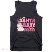 Santa Baby Festive Holiday Graphic Tank Top thumb 0