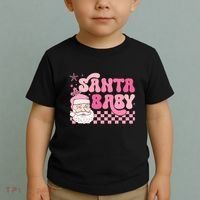 Santa Baby Festive Holiday Graphic Toddler T-Shirt thumb 2