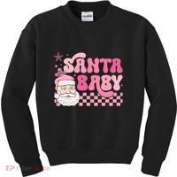 Santa Baby Festive Holiday Graphic Kids Sweatshirt thumb 0