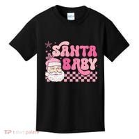 Santa Baby Festive Holiday Graphic Kids T-Shirt thumb 0