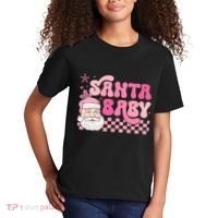 Santa Baby Festive Holiday Graphic Kids T-Shirt thumb 2