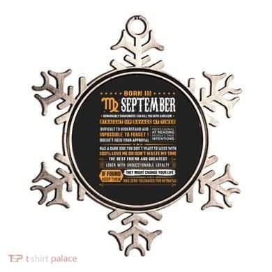 September Birthday Gifts Born In September Virgo Ornament