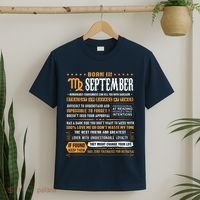 September Birthday Gifts Born In September Virgo T-Shirt thumb 2
