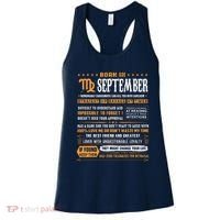 September Birthday Gifts Born In September Virgo Women's Tank Top thumb 0