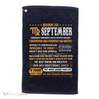 September Birthday Gifts Born In September Virgo Golf Towel thumb 0