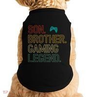 Son Brother Gaming Legend For Gamer Meaningful Gift Doggie Tank thumb 0