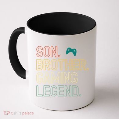 Son Brother Gaming Legend For Gamer Meaningful Gift Coffee Mug