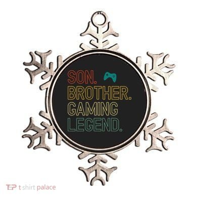 Son Brother Gaming Legend For Gamer Meaningful Gift Ornament