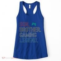 Son Brother Gaming Legend For Gamer Meaningful Gift Women's Tank Top thumb 0
