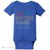 Son Brother Gaming Legend For Gamer Meaningful Gift Baby Bodysuit thumb 0