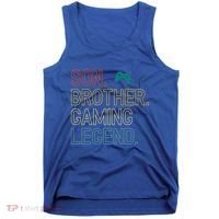 Son Brother Gaming Legend For Gamer Meaningful Gift Tank Top thumb 0