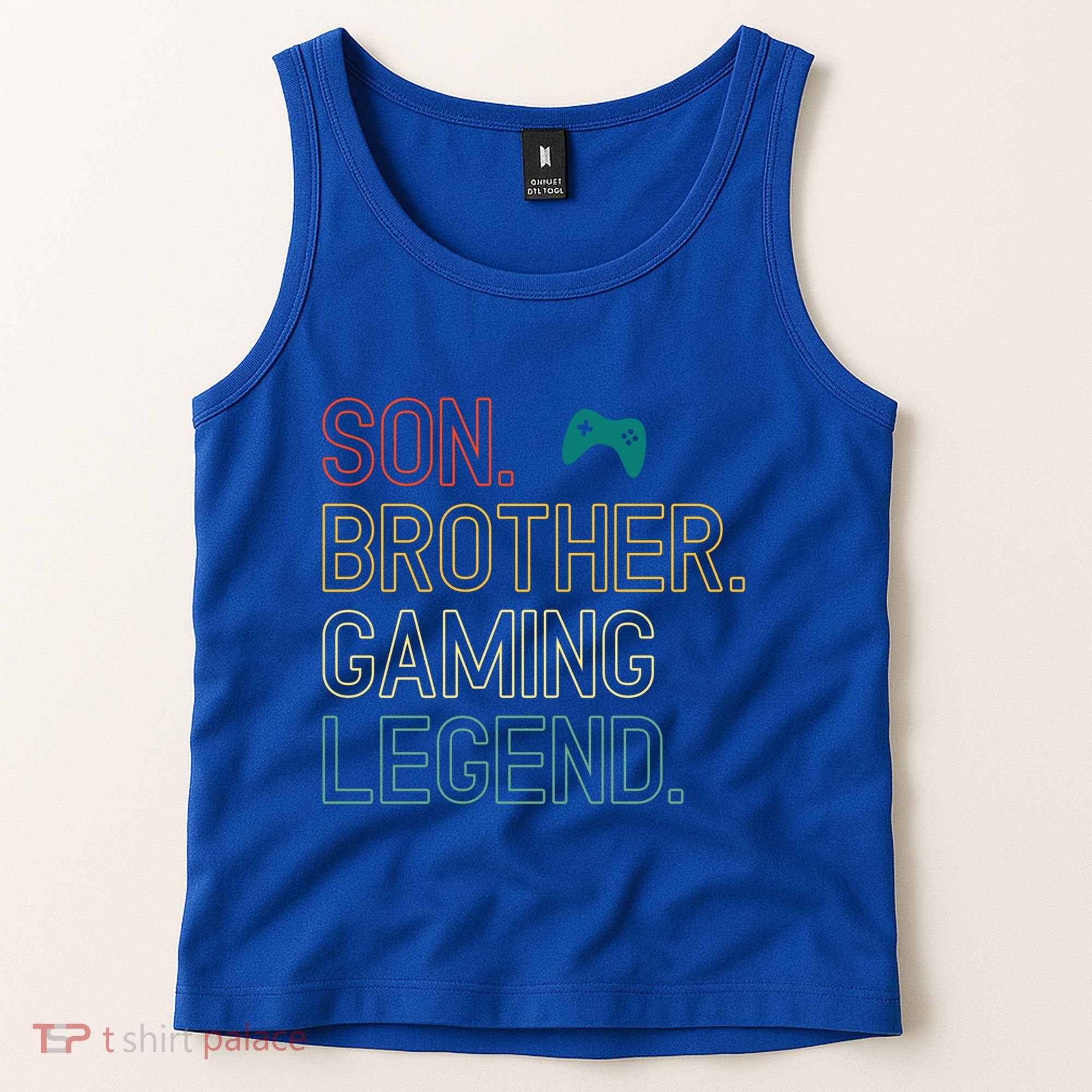 Son Brother Gaming Legend For Gamer Meaningful Gift Tank Top