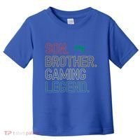 Son Brother Gaming Legend For Gamer Meaningful Gift Toddler T-Shirt thumb 0