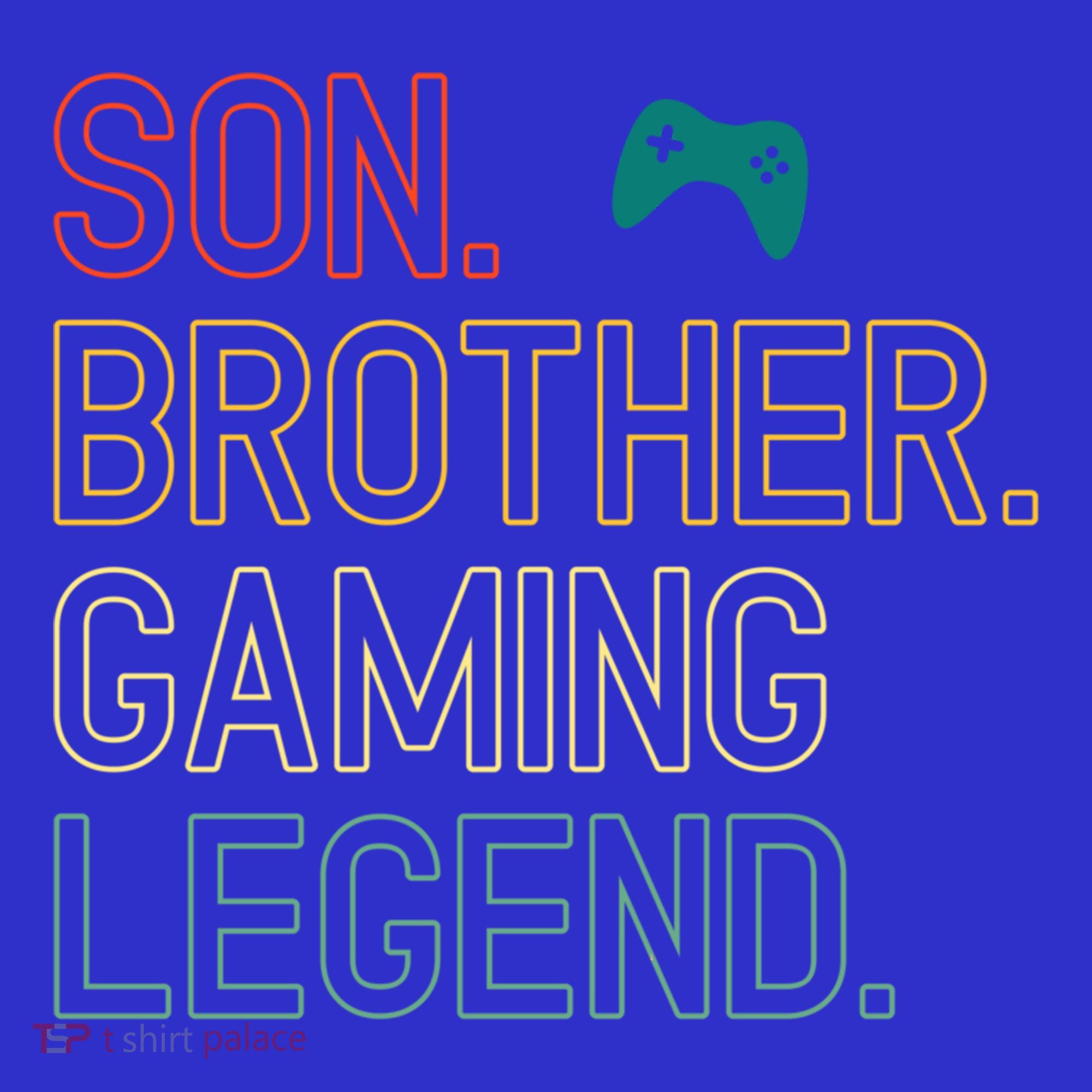 Son Brother Gaming Legend For Gamer Meaningful Gift Kids Sweatshirt