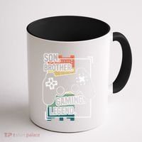 Son Brother Gaming Legend Funny Gamer Great Gift Coffee Mug thumb 1