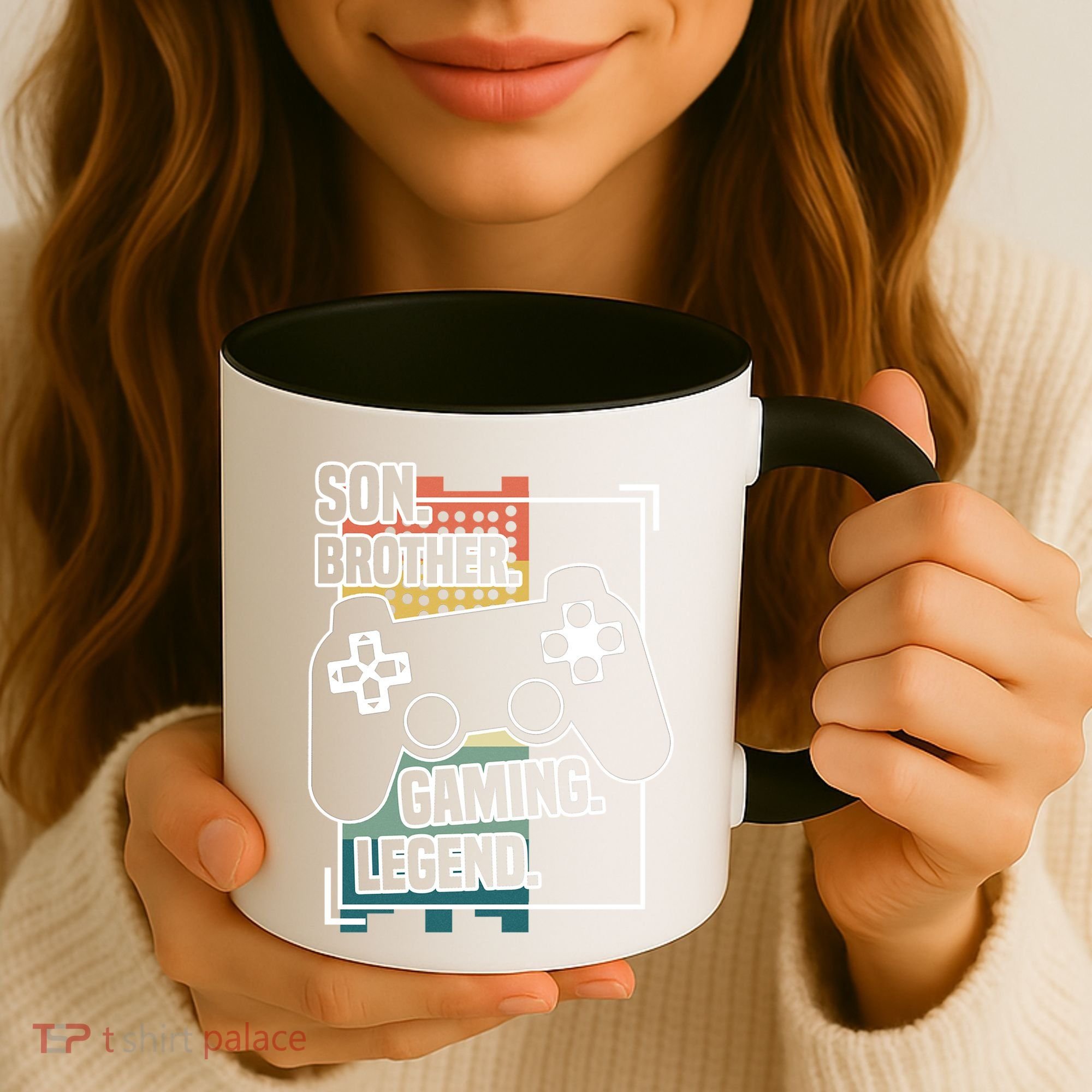 Son Brother Gaming Legend Funny Gamer Great Gift Coffee Mug