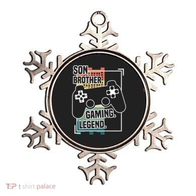 Son Brother Gaming Legend Funny Gamer Great Gift Ornament