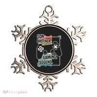 Son Brother Gaming Legend Funny Gamer Great Gift Ornament thumb 0