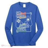 Son Brother Gaming Legend Funny Gamer Great Gift Long Sleeve Shirt thumb 0