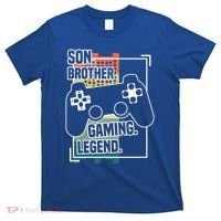 Son Brother Gaming Legend Funny Gamer Great Gift T-Shirt thumb 0