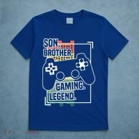 Son Brother Gaming Legend Funny Gamer Great Gift T-Shirt thumb 5