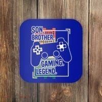 Son Brother Gaming Legend Funny Gamer Great Gift Coaster thumb 0