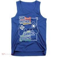 Son Brother Gaming Legend Funny Gamer Great Gift Tank Top thumb 0