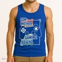 Son Brother Gaming Legend Funny Gamer Great Gift Tank Top thumb 3
