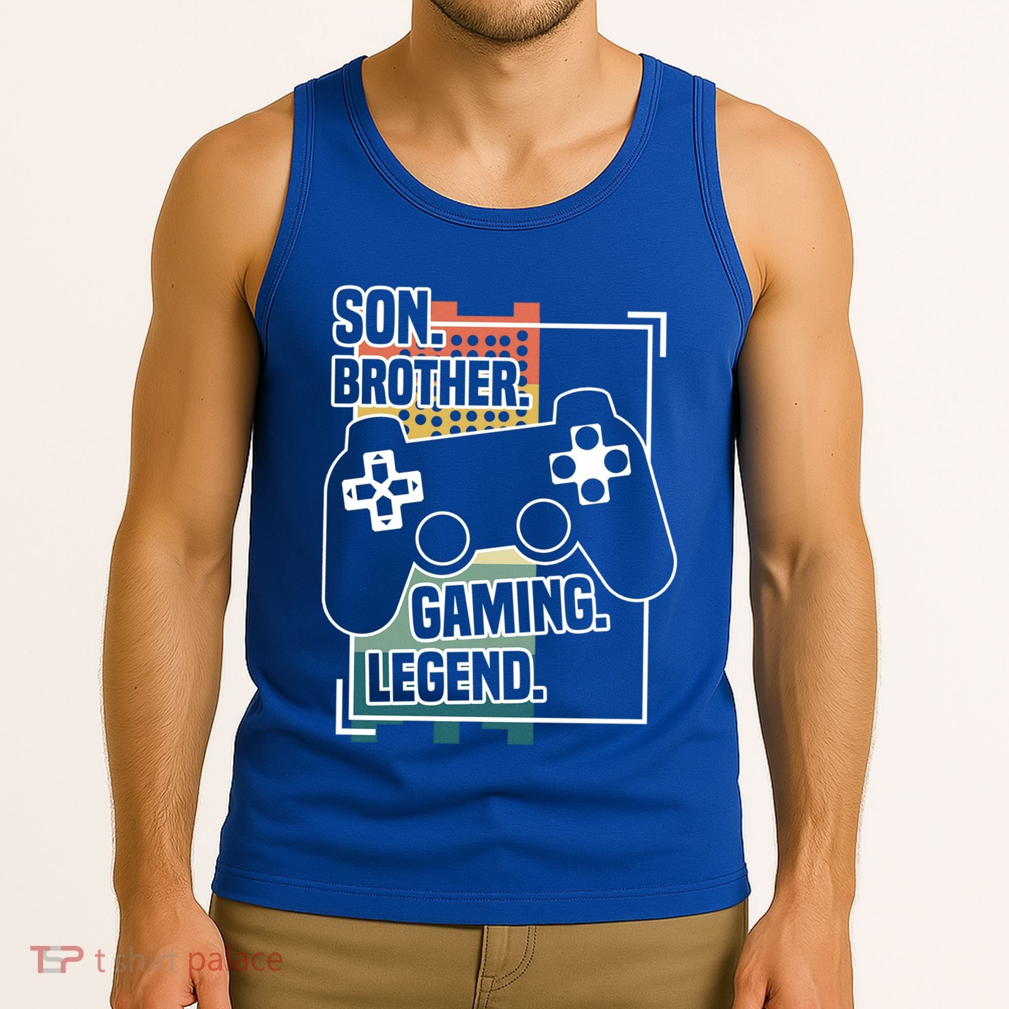 Son Brother Gaming Legend Funny Gamer Great Gift Tank Top