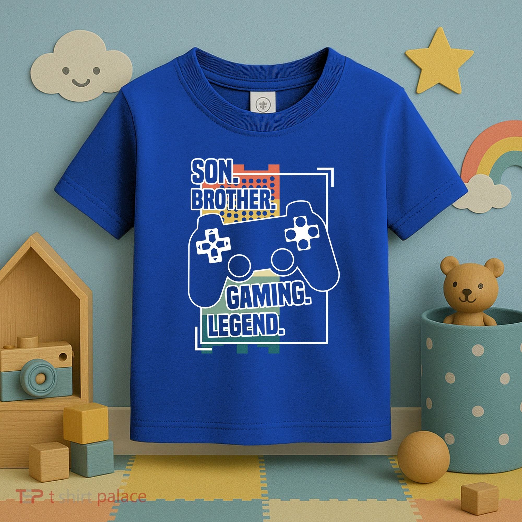 Son Brother Gaming Legend Funny Gamer Great Gift Toddler T-Shirt