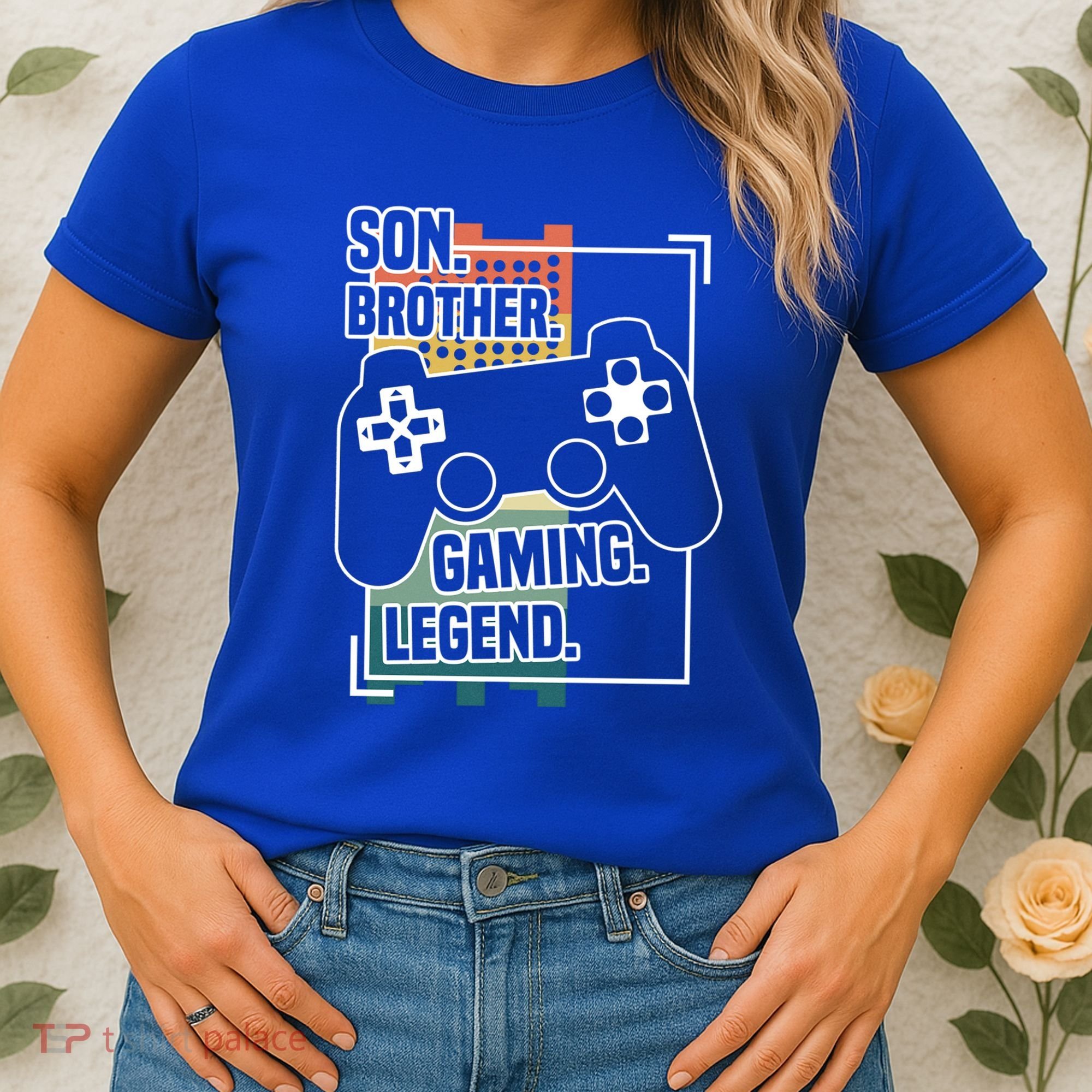 Son Brother Gaming Legend Funny Gamer Great Gift Women's T-Shirt
