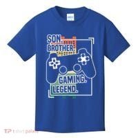 Son Brother Gaming Legend Funny Gamer Great Gift Kids T-Shirt thumb 0