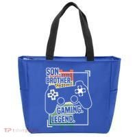 Son Brother Gaming Legend Funny Gamer Great Gift Tote Bag thumb 0