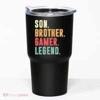 Son Brother Gamer Legend Gift Tumbler thumb 0