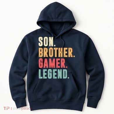Son Brother Gamer Legend Gift Hoodie