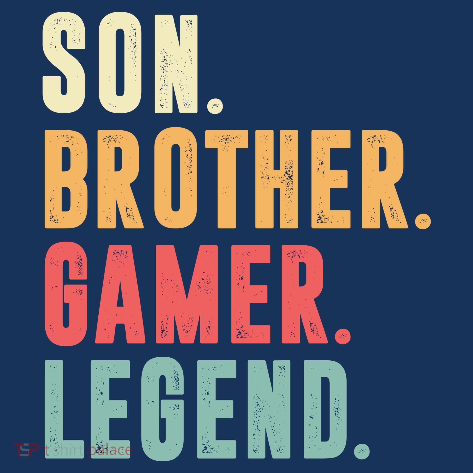 Son Brother Gamer Legend Gift Apron
