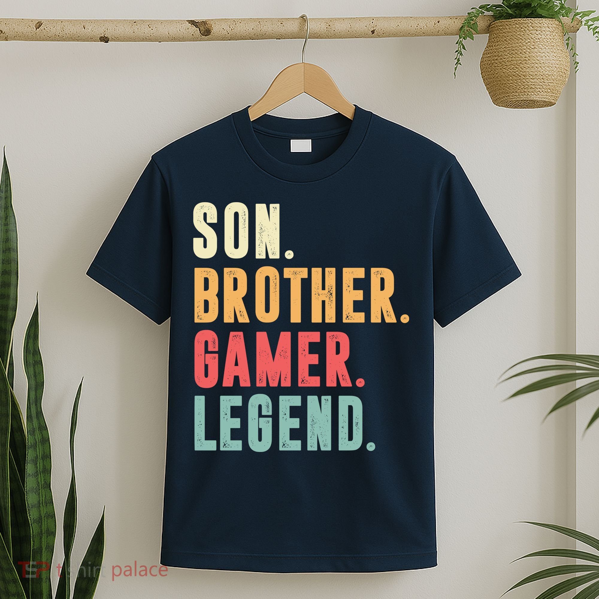 Son Brother Gamer Legend Gift T-Shirt