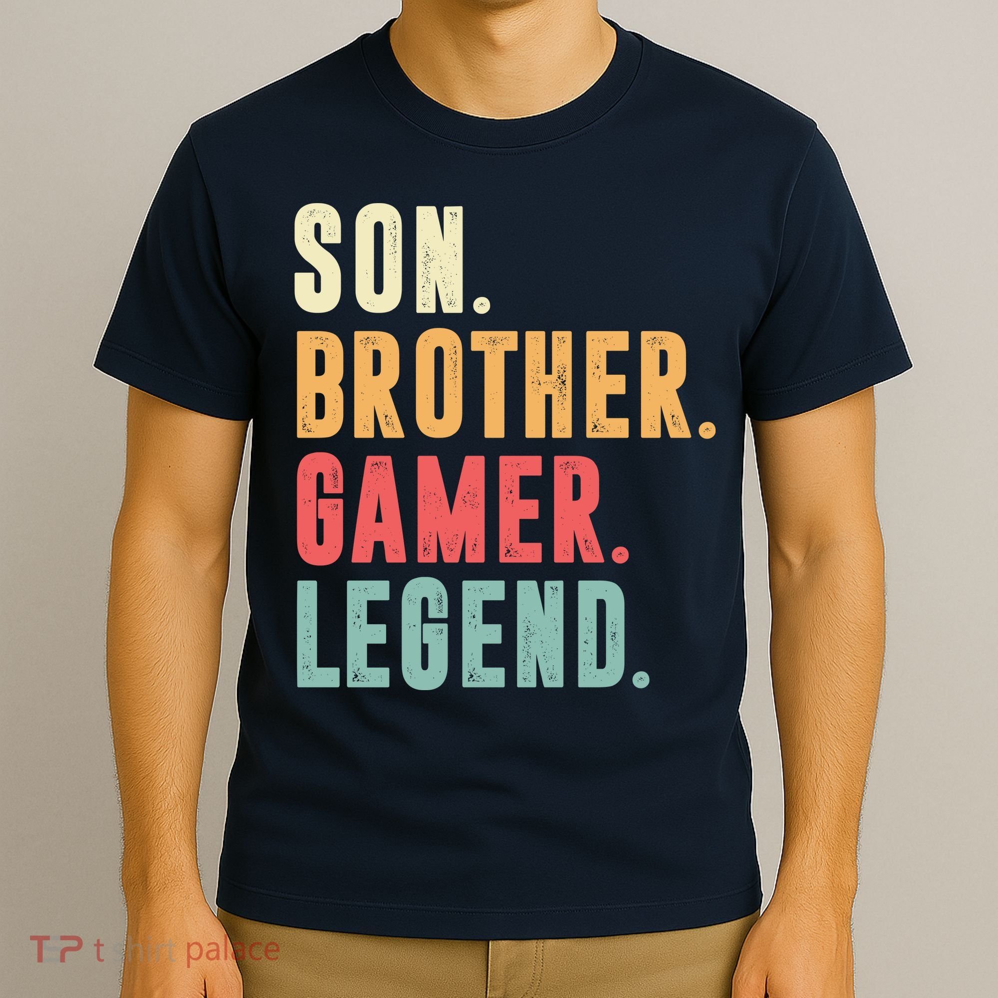 Son Brother Gamer Legend Gift T-Shirt