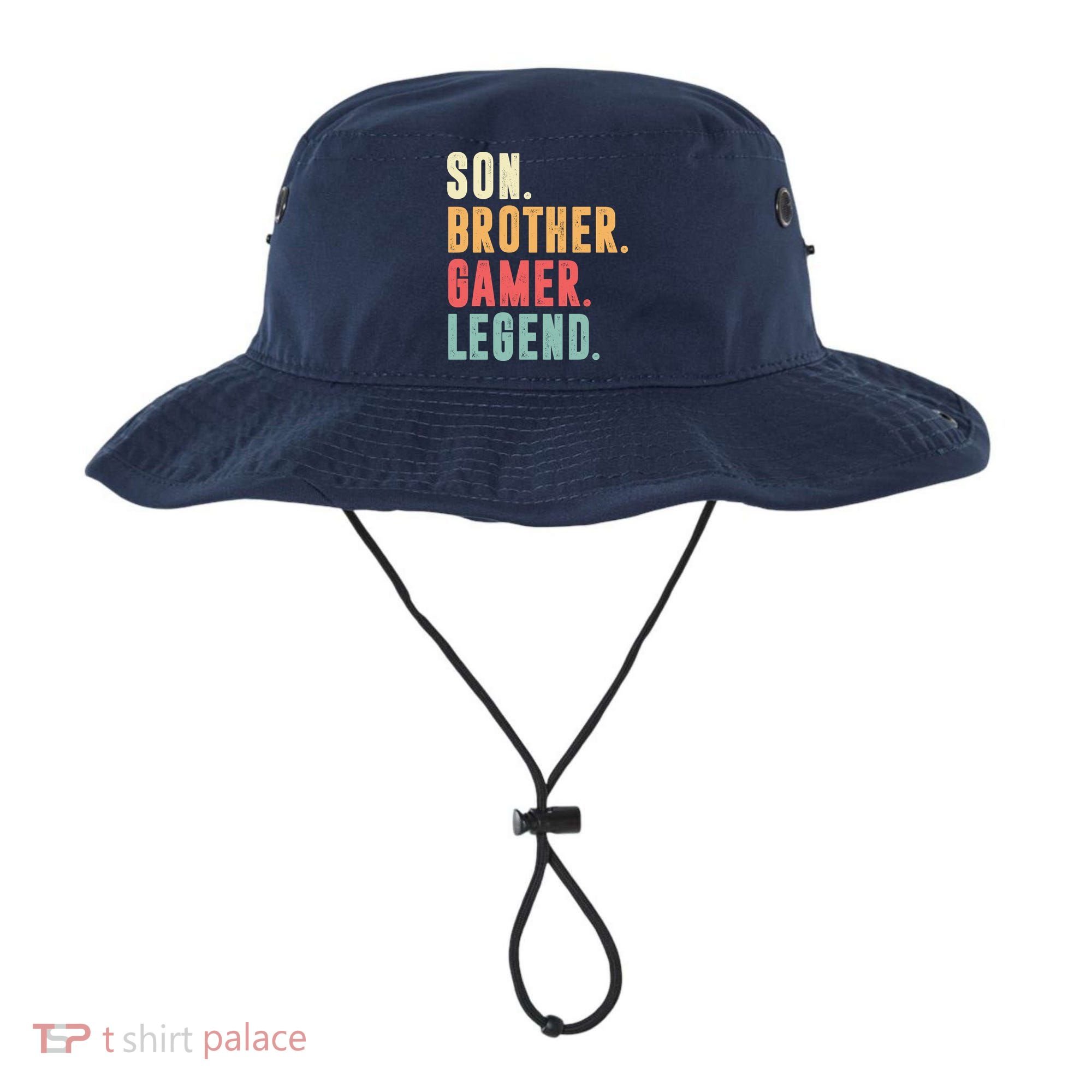 Son Brother Gamer Legend Gift Bucket Hat
